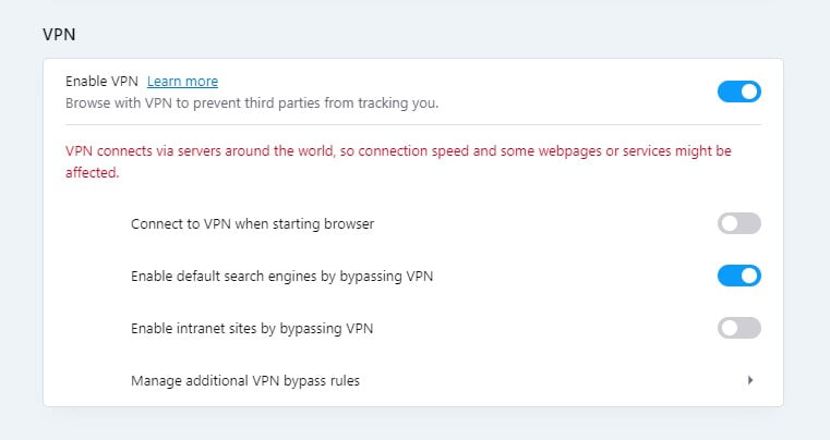 how to install opera vpn for windows