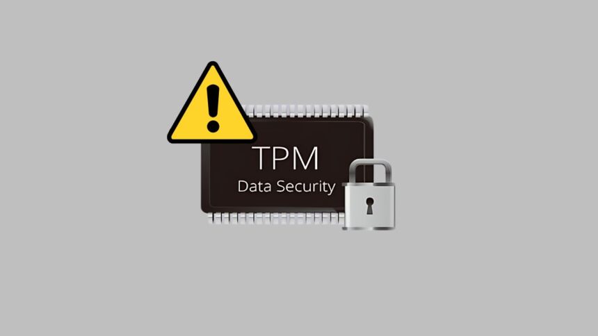 Fix TPM Device Not Detected on Windows 11