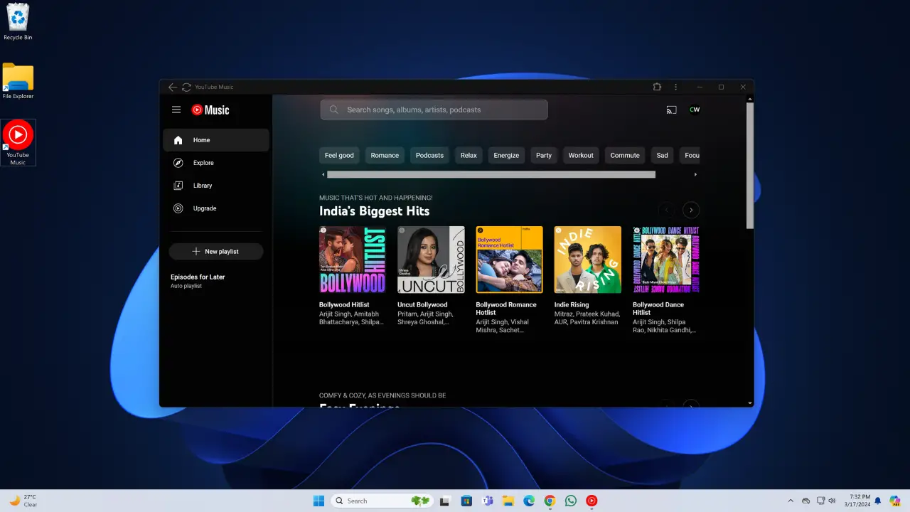 How to Install YouTube Music on Windows 11