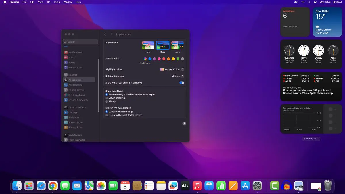 How to Enable Dark Mode on macOS