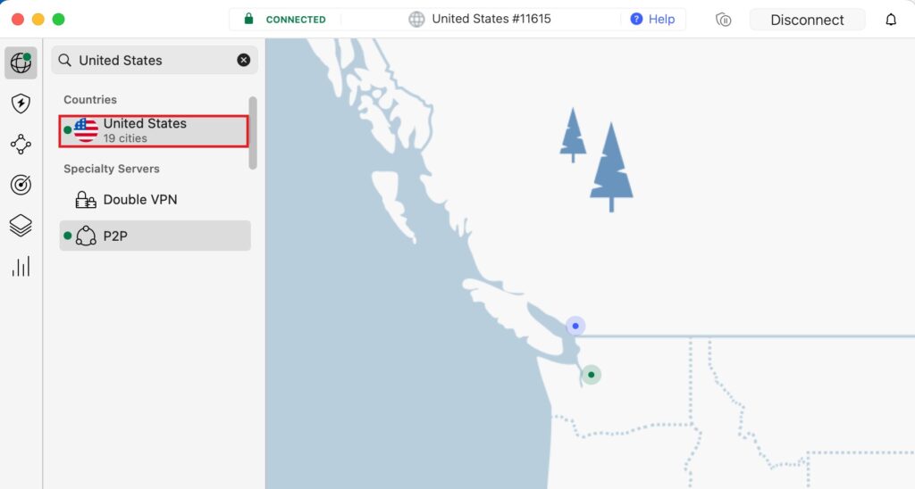 Connect to NordVPN