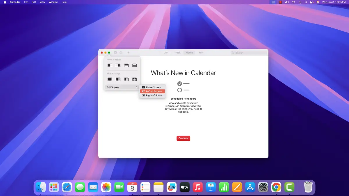 How to Use Windows Tiling Feature in macOS