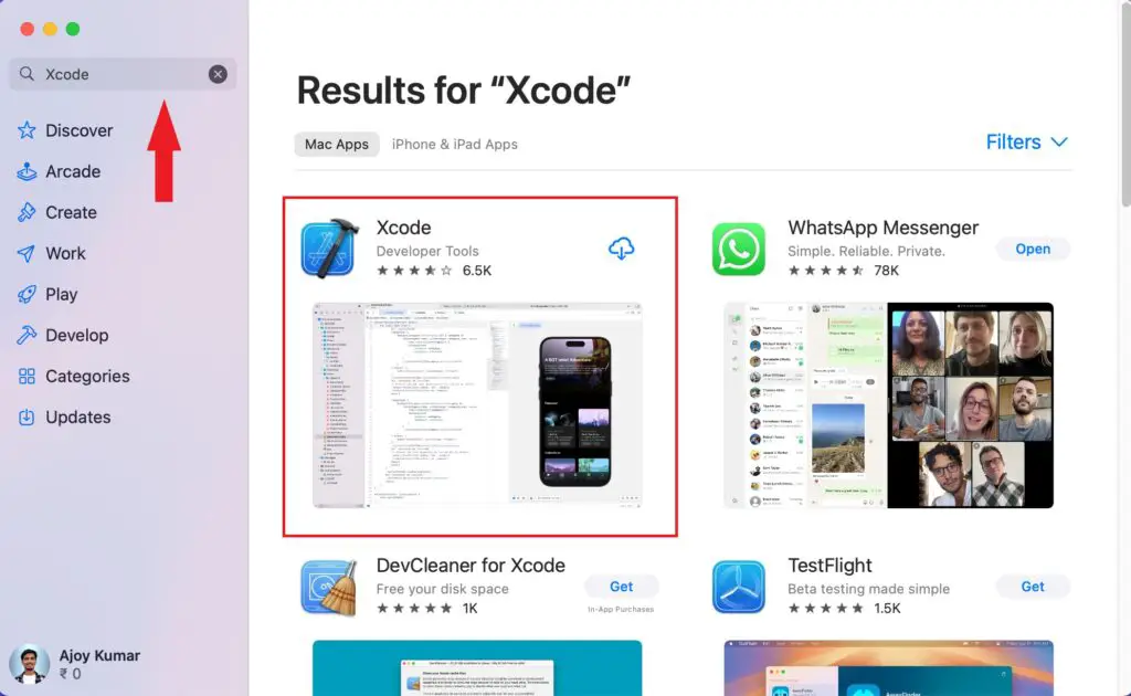 Xcode Developer Tools